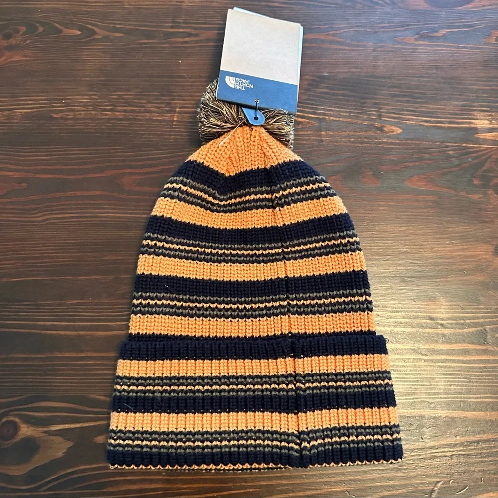Urban Outfitters The North Face Heritage Pom Patch Beanie